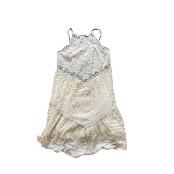 Earthbound Trading Co. Cream Boho Dress – Size S - Picture 1 of 5